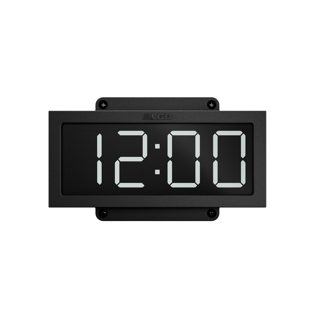 Ip Clock Sld Algo 8401 IP Clock High Visibility PoE | NTP Sync for Offices & Schools
