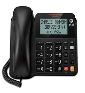 ATT Corded Speakerphone with Display - BLACK ATT-CL2940 - The Telecom Spot