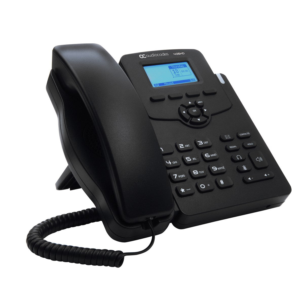 Audiocodes Sfb 405hd Ip-phone Poe Gbe Black UC405HDEG - The Telecom Spot