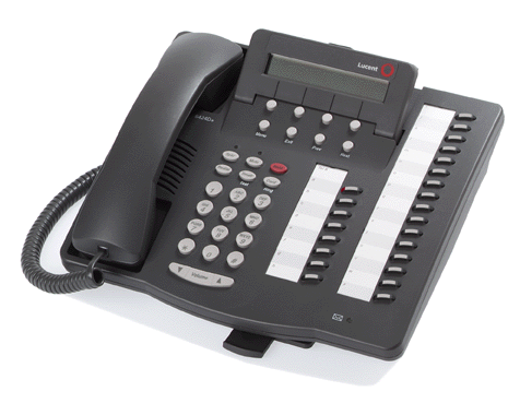 Avaya Definity 6424D+M Display Telephone, Gray - Refurbished 700276132-RF - The Telecom Spot