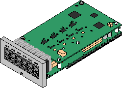 Avaya IP500 Combination Card w/4 Analog Trunks - Refurbished 700476013-RF - The Telecom Spot