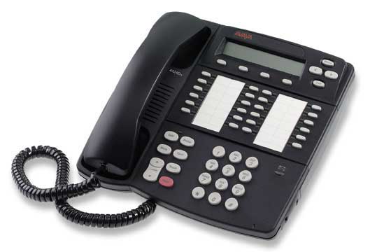 Avaya Merlin Magix 4424D+ Telephone, Black - Refurbished 108199084-RF - The Telecom Spot