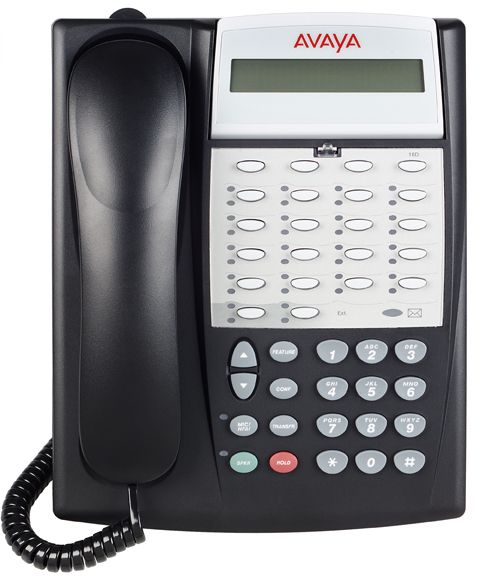 Avaya Partner 18D Display Telephone - Series 2, Black 700420011, 700340193* - The Telecom Spot