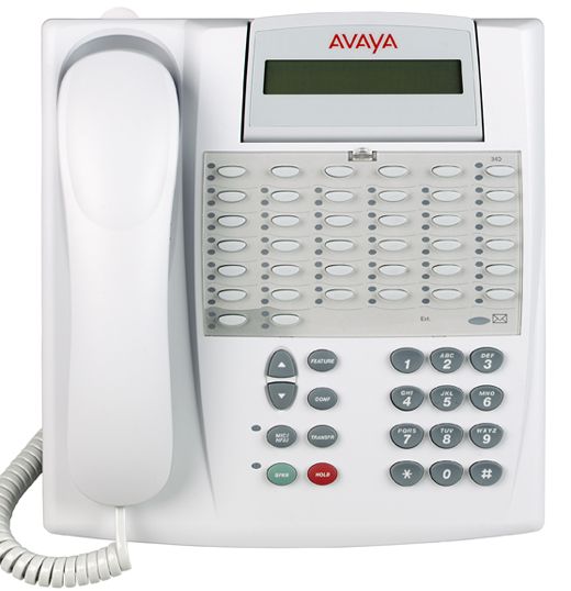 Avaya Partner 34D Display Telephone - Series 2, White - Refurbished 700340243-RF - The Telecom Spot