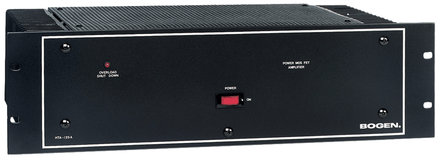 Bogen 125 - WATT AMPLIFIER HTA125A - The Telecom Spot