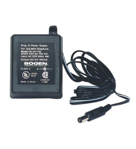 Bogen 12Vdc 300Ma Power Supply PRS40C - The Telecom Spot