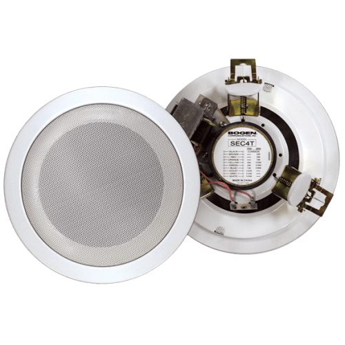 Bogen 4 inch round speaker 4 watts SEC4T - The Telecom Spot