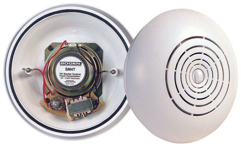 Bogen 8in. Easy Install Speaker 1 Watt Single Tap Volume Control SM1EZ - The Telecom Spot