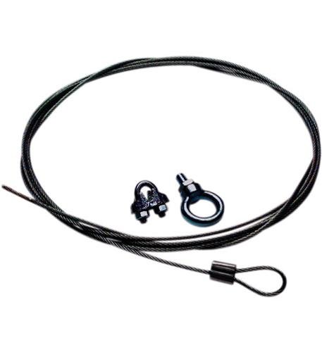 Bogen Black 10 Foot Cable and Clamp CK10B - The Telecom Spot