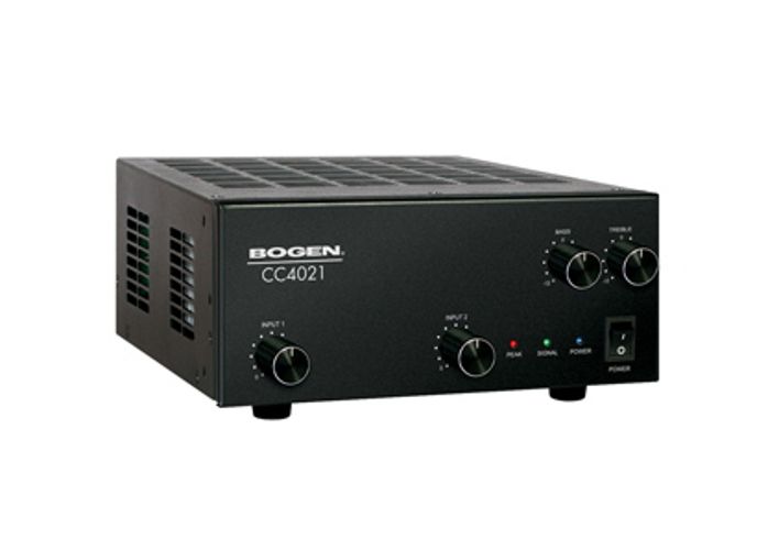 Bogen CC4021 Compact 40W Commercial Mixer-Amplifier CC4021 - The Telecom Spot