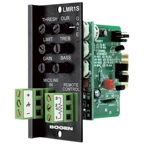 Bogen Line/MIC Input Module w/ VC LMR1S - The Telecom Spot