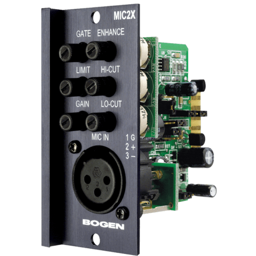 Bogen Mic Input Electronically Balanced Screw Terminal MIC2X - The Telecom Spot