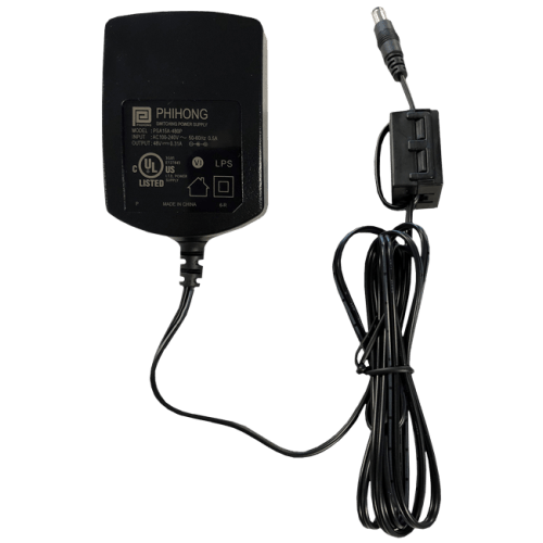 Bogen PS4815W 48VDC 15W Wall Plug Power Adapter (For use with NQ - E7010 NQ - GA10P NQ - GA10PV) PS4815W - The Telecom Spot