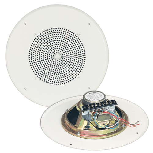 Bogen Speaker Grille Round Steel Bright White PG8U - The Telecom Spot