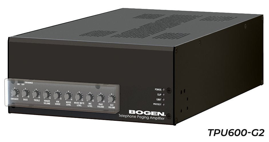 Bogen TPU600-G2 Paging Amp TPU600-G2 - The Telecom Spot