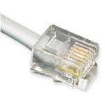 Cablesys Line Cord 7Ft. 6P4C GCLB466007 - The Telecom Spot