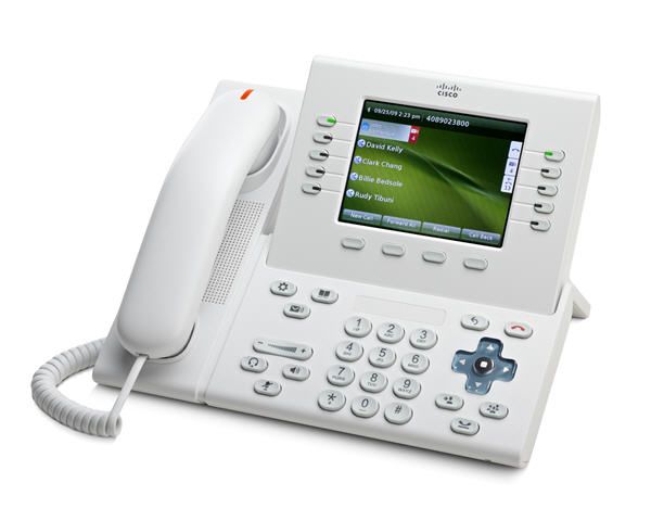 Cisco Unified IP Endpoint 8961, Arctic White, Standard Handset CP-8961-W-K9= - The Telecom Spot