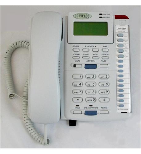 Cortelco 220021-TP2-27E Colleague w/ CID - Frost ITT-2200FROST - The Telecom Spot