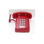 Cortelco 2500 Basic Globally Sourced Red 250047-VBA-20MD - The Telecom Spot