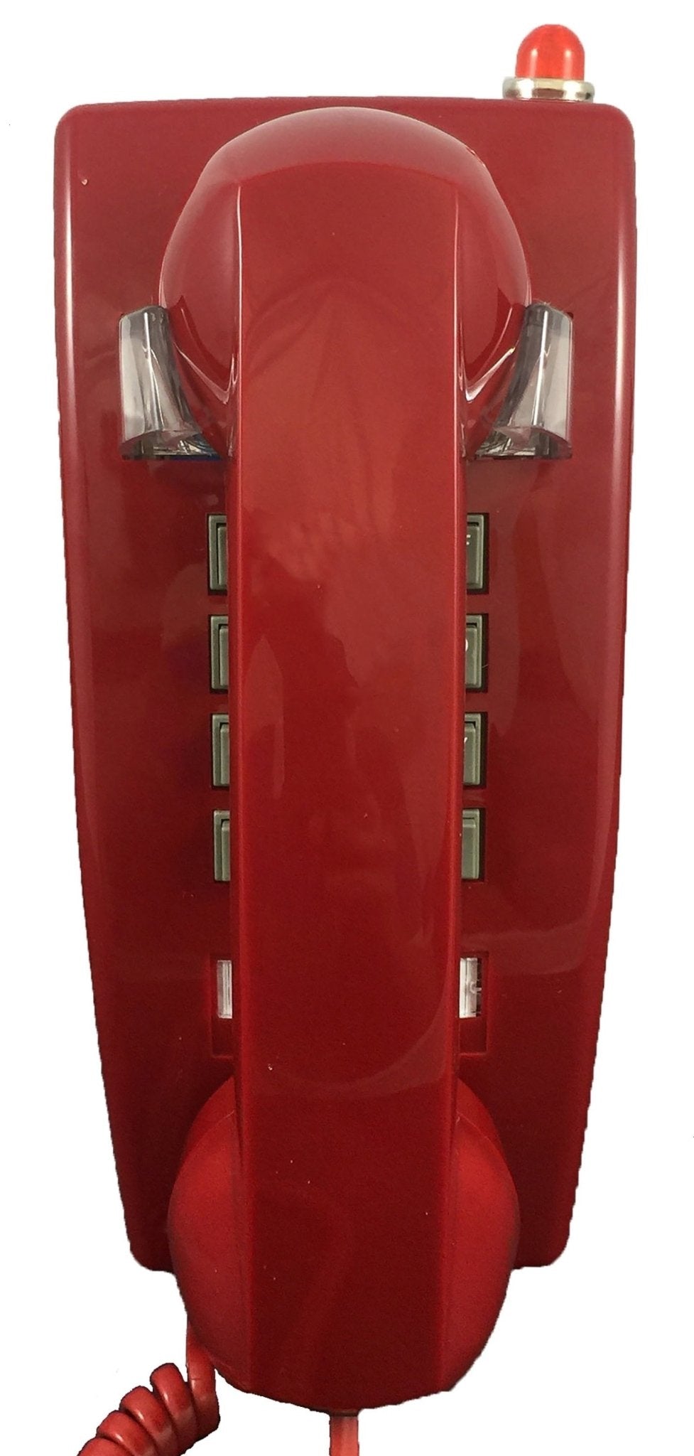 Cortelco 255447V0E27MD Wall Phone w/MSG Light ITT-2554-VOE-27MD-RD - The Telecom Spot