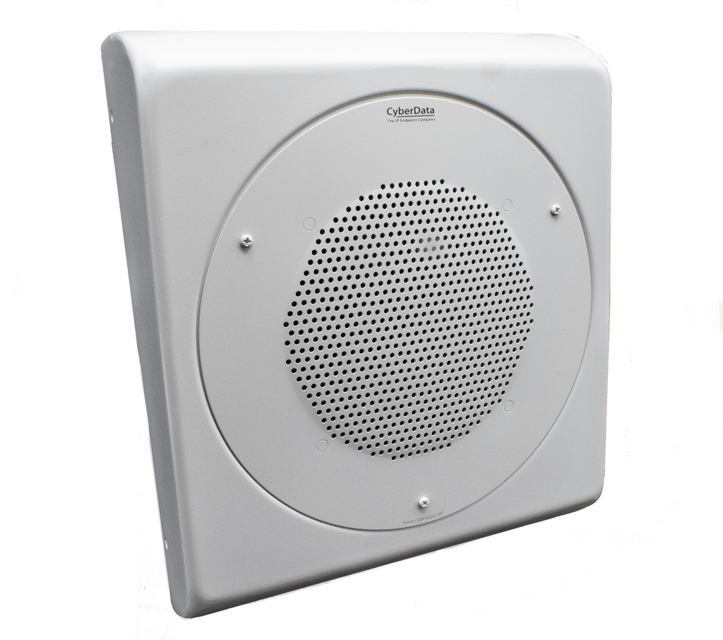 CyberData 011152 Speaker Wall Mount – Angled Downward Sound Dispersion & Easy Installation for SIP & InformaCast Speakers (011152) 011152 - The Telecom Spot