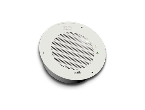 Cyberdata 011393 SIP-enabled IP Ceiling Speaker - RAL 9002 Gray White 011393 - The Telecom Spot