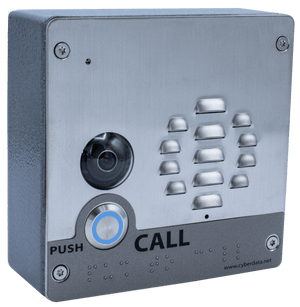 CyberData 011410 SIP h.264 Video Outdoor Intercom – PoE IP65 Weatherproof with Adjustable H.264 Camera & Door Relay for Secure Outdoor Access Control 011410 - The Telecom Spot