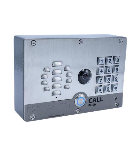 Cyberdata 011414 SIP Video Outdoor Intercom with Keypad 011414 - The Telecom Spot