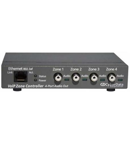 Cyberdata SIP Paging Zone Controller with 4-Port Audio Out 011171 - The Telecom Spot