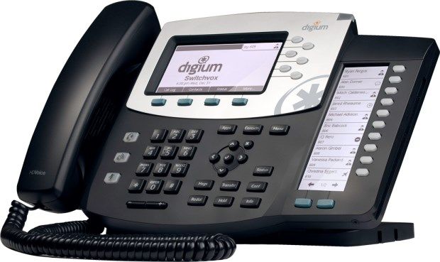 Digium D70 6-Line SIP Phone - Icon Keys 1TELD071LF - The Telecom Spot