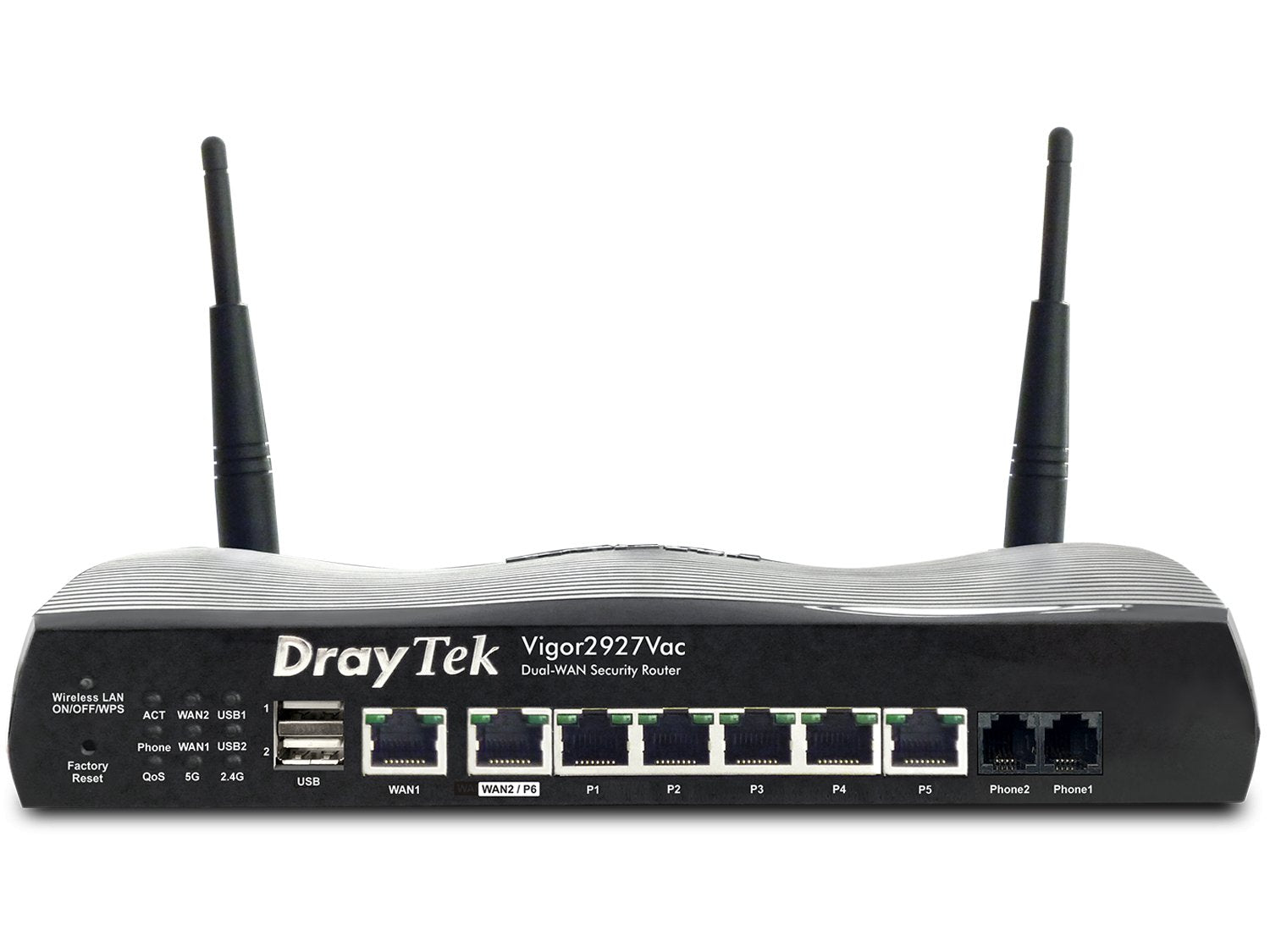 Draytek Vigor 2927Vac Dual-WAN Wi-Fi VoIP Router Vigor2927Vac - The Telecom Spot