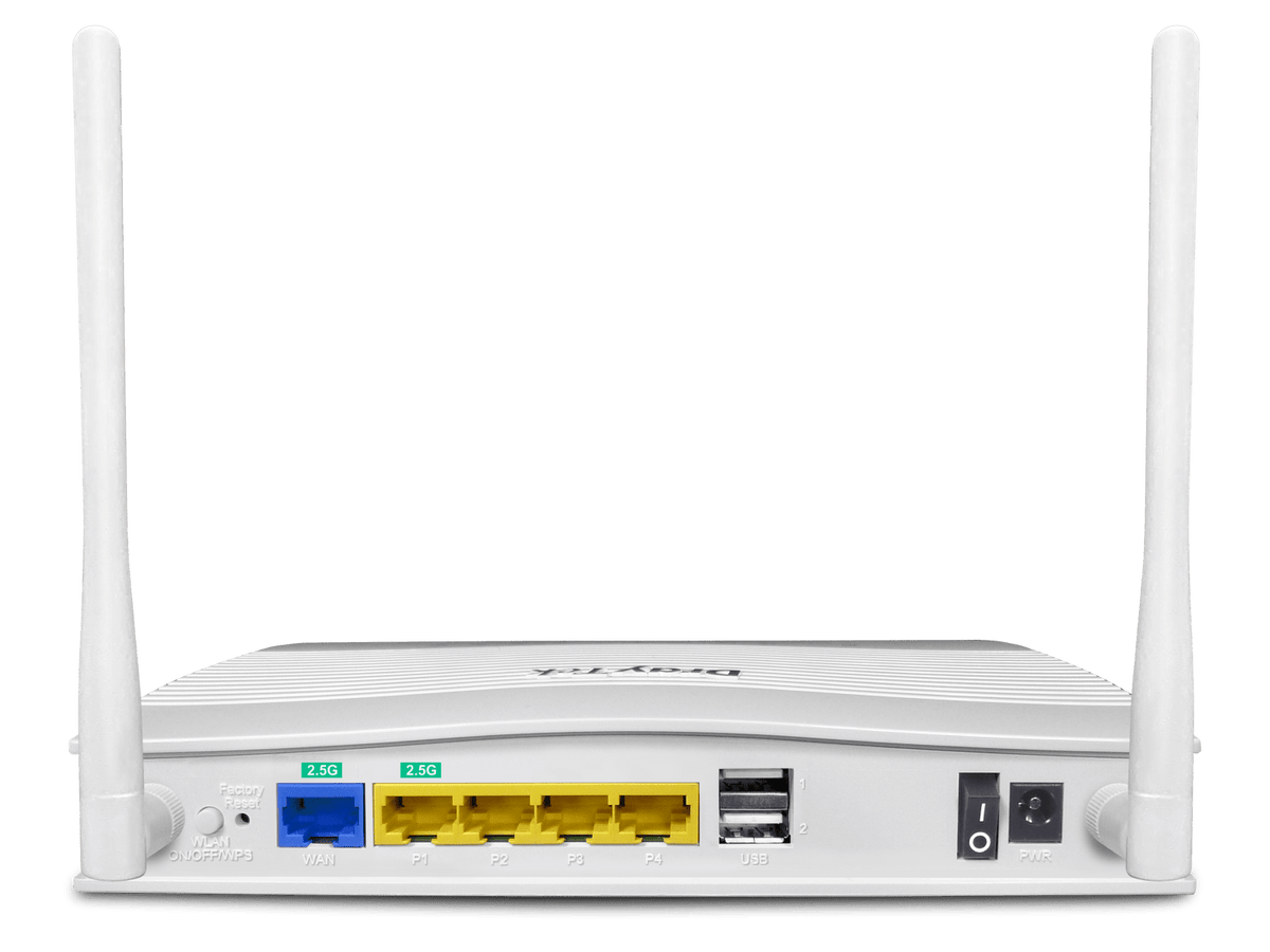 DrayTek Vigor2136ax Dual-WAN VPN Security Router – 2.5G WAN & Wi-Fi 6 AX3000 for Small Business Networks VIGOR2136AX - The Telecom Spot