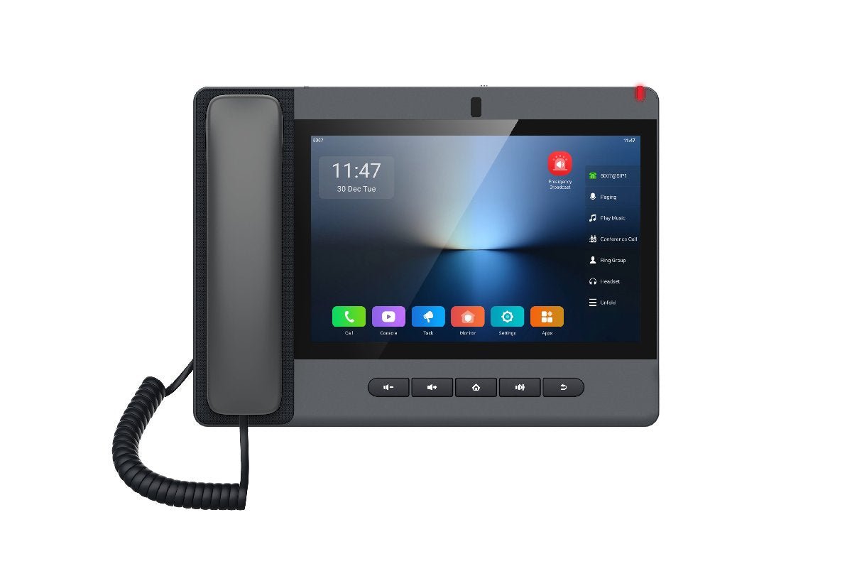 Fanvil A330 Android Console IP Video Phone – 10.1" Touchscreen, 13MP Camera & Wi - Fi 6 for Enterprise Dispatch & Paging Centers A330 - The Telecom Spot