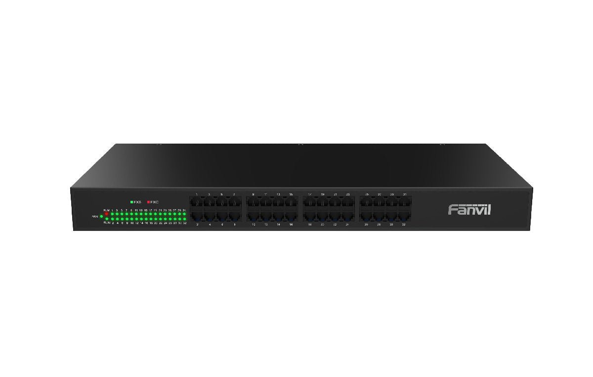 Fanvil GA100 - 32R 32 - Port FXS VoIP Gateway – High - Density RJ11 FXS with Dual RJ21 & 4x Gigabit Ethernet for Enterprise Analog - to - IP Migration GA100-32R - The Telecom Spot