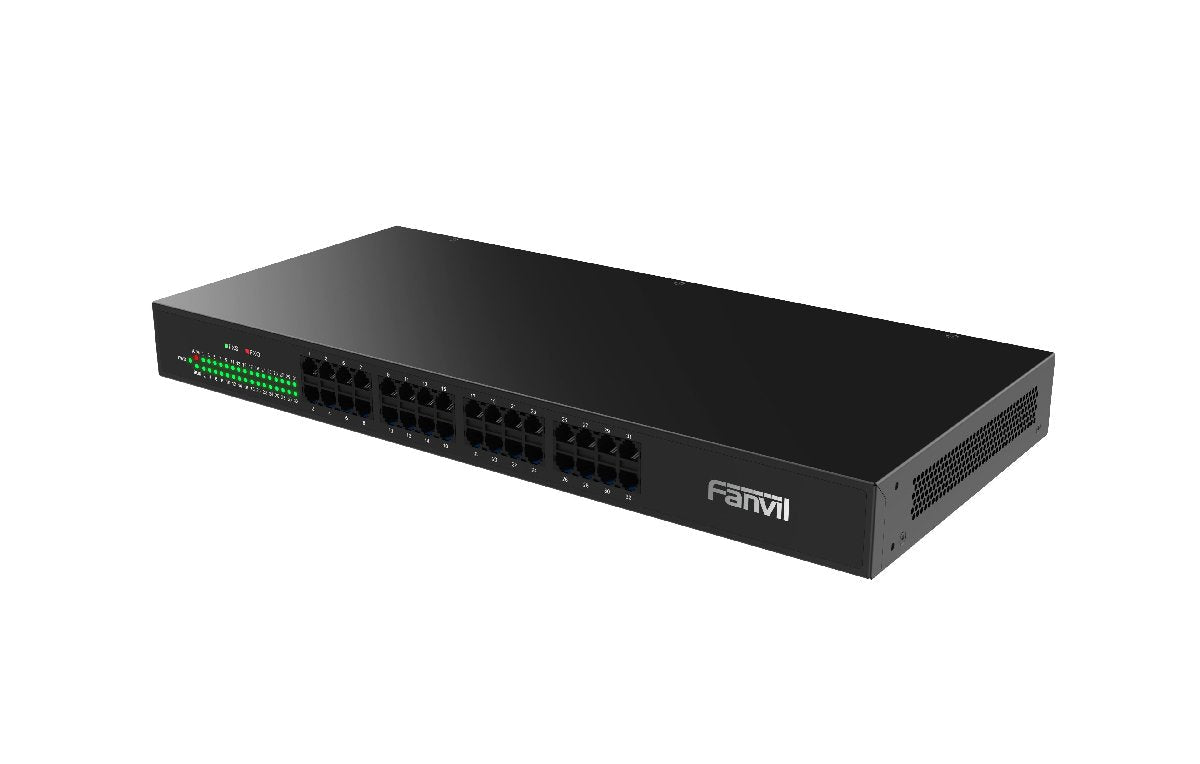 Fanvil GA100 - 32R 32 - Port FXS VoIP Gateway – High - Density RJ11 FXS with Dual RJ21 & 4x Gigabit Ethernet for Enterprise Analog - to - IP Migration GA100-32R - The Telecom Spot