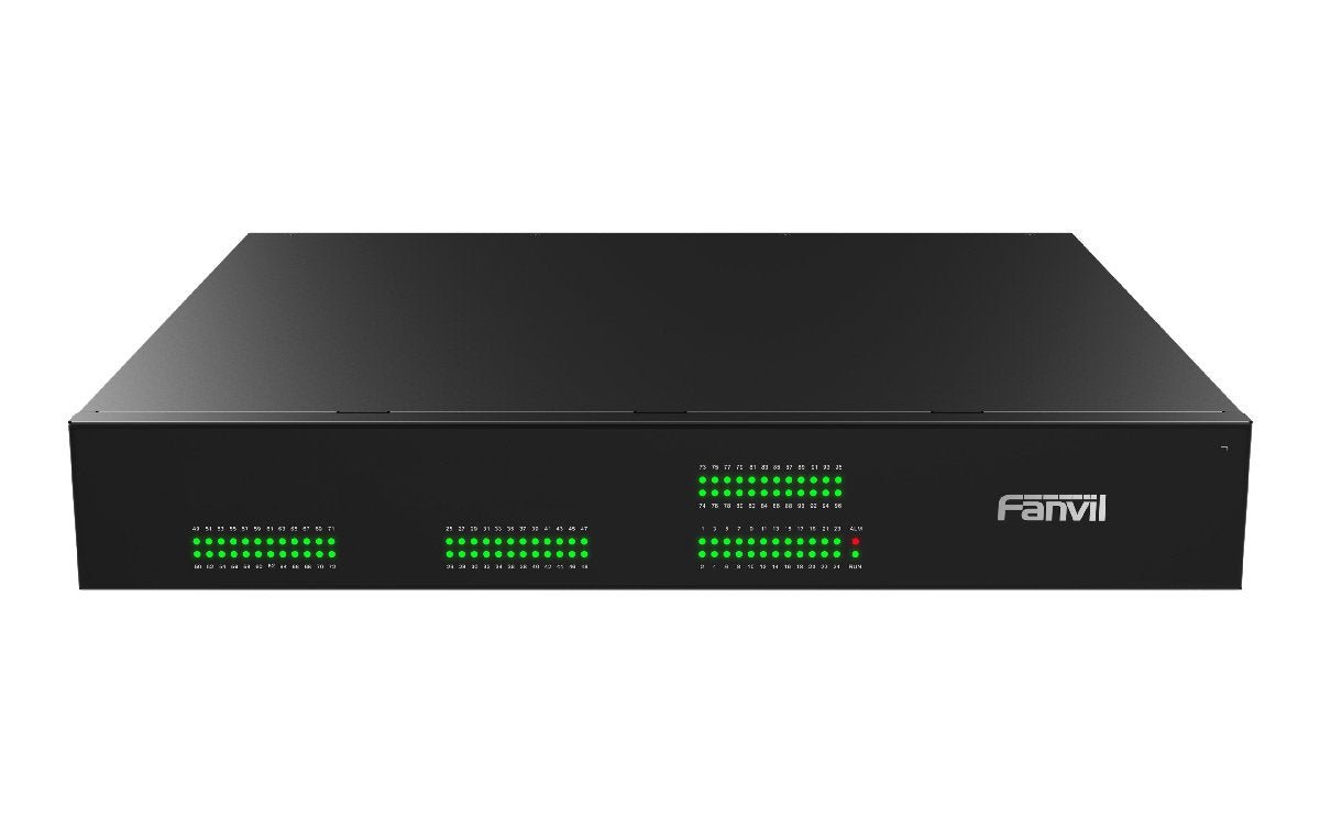 Fanvil GA100 - 96R 96 - Port FXS VoIP Gateway – Ultra High - Density 4x RJ21 Interfaces, Dual Gigabit Ethernet & SFP Optical Port for Large - Scale Analog - to - SIP Migration GA100-96R - The Telecom Spot