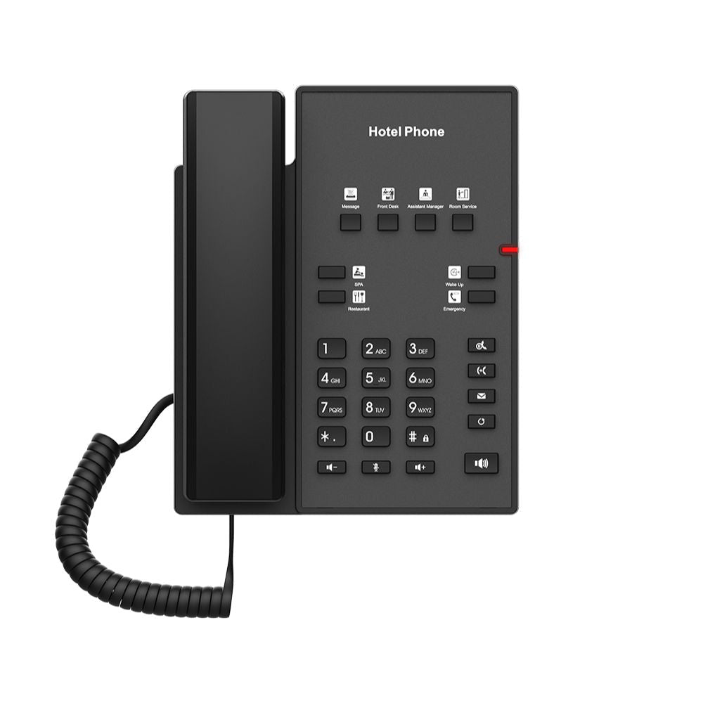 Fanvil H1 - 2 Wire Hotel Phone (RJ11) H1-2WIRE - The Telecom Spot