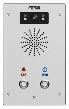 Fanvil i16SV-02P SIP Video Intercom - Two Button i16SV-02P - The Telecom Spot