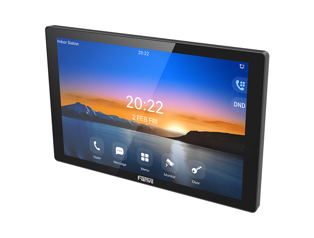 Fanvil i506W SIP Indoor Intercom with 10.1" Color Touch Screen (i506W)  - The Telecom Spot