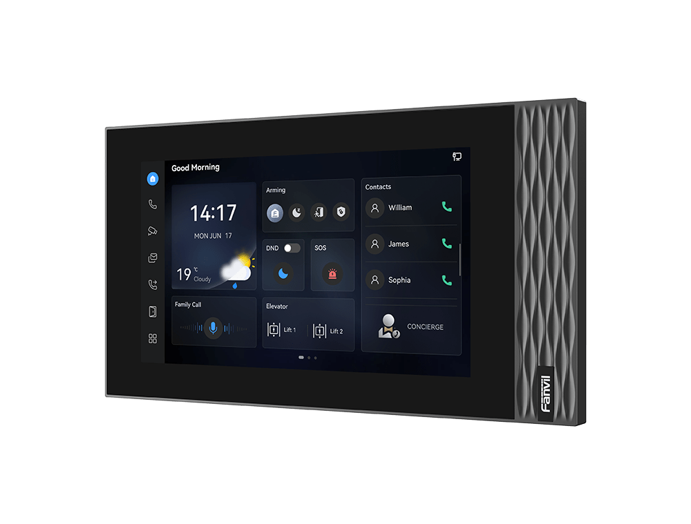 Fanvil i554W SIP Indoor Fanvil i554W SIP Indoor Station – 7" Touchscreen & Wi-Fi 6 for Residential & Office Intercoms i554W - The Telecom Spot