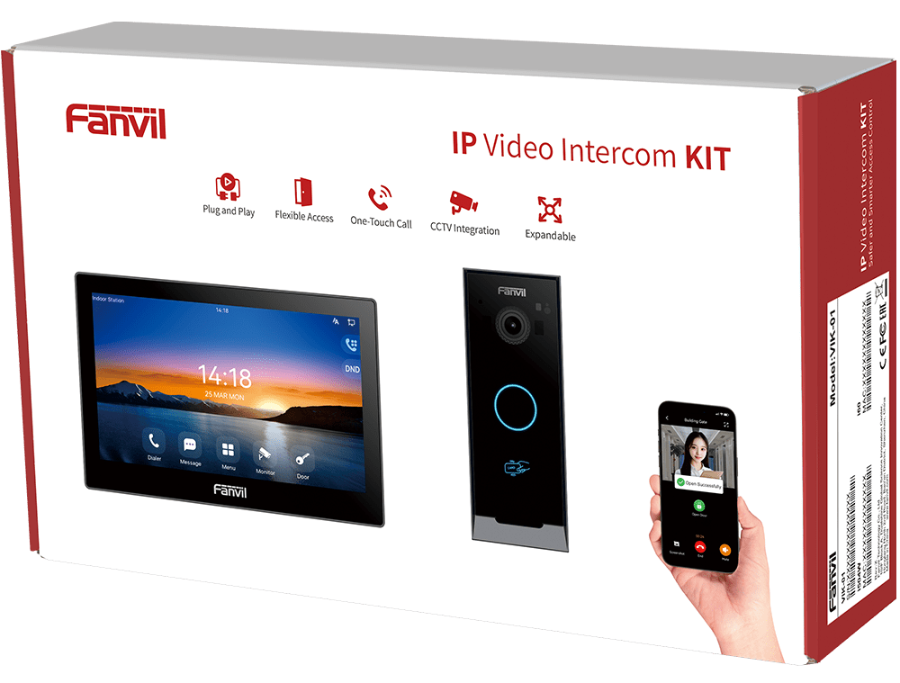 Fanvil VIK - 01 IP Video Intercom Kit VIK - 01 - The Telecom Spot