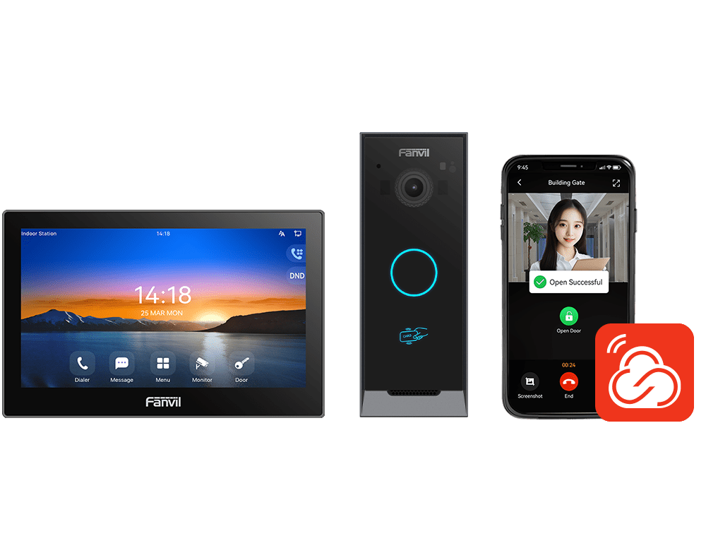 Fanvil VIK - 01 IP Video Intercom Kit VIK - 01 - The Telecom Spot