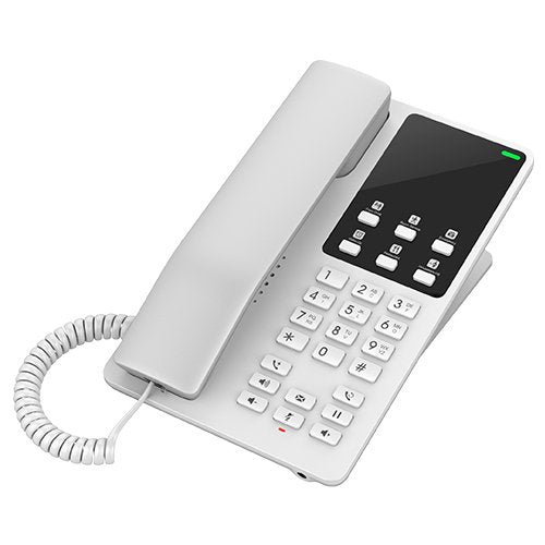 Grandstream GHP620W Wi-Fi Hotel IP Phone (White) GHP620W - The Telecom Spot