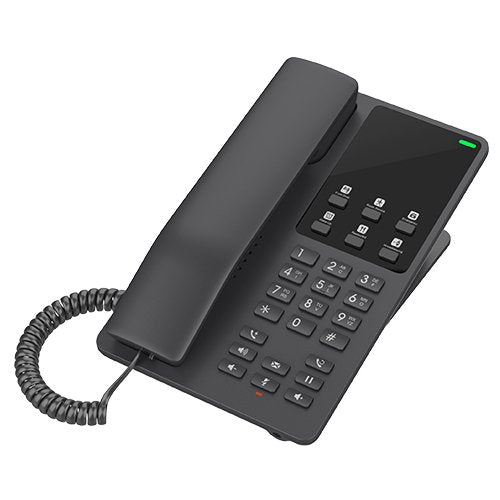 Grandstream GHP621W Wi-Fi Hotel IP Phone (Black) GHP621W - The Telecom Spot