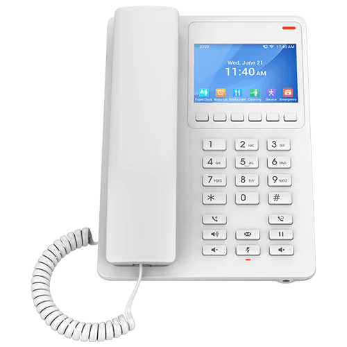 Grandstream GHP630W Hotel IP Phone (White, Wi-Fi) GHP630W - The Telecom Spot