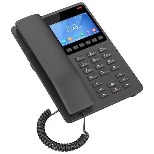 Grandstream GHP631W Hotel IP Phone (Black, Wi-Fi) GHP631W - The Telecom Spot