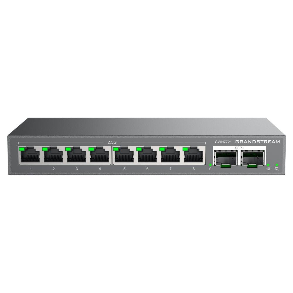 Grandstream GWN7721 GWN7721P Layer 2 Lite Managed 2.5 Gigabit Network Switches GWN7721 - The Telecom Spot