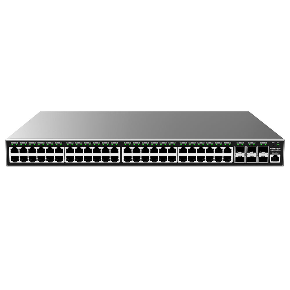 Grandstream GWN7806 48-Port Gigabit Managed Switch GWN7806 - The Telecom Spot