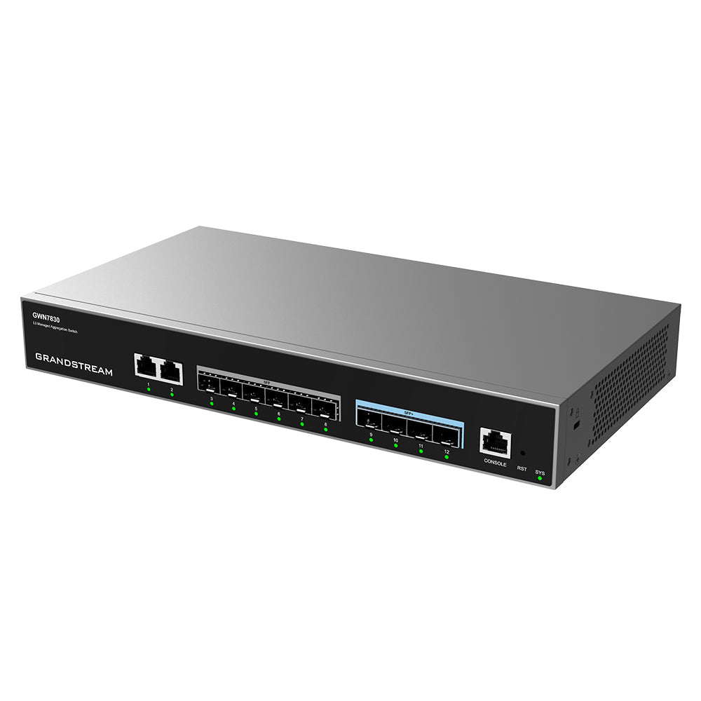 Grandstream GWN7830 Layer 3 Aggregation Network Switch GWN7830 - The Telecom Spot