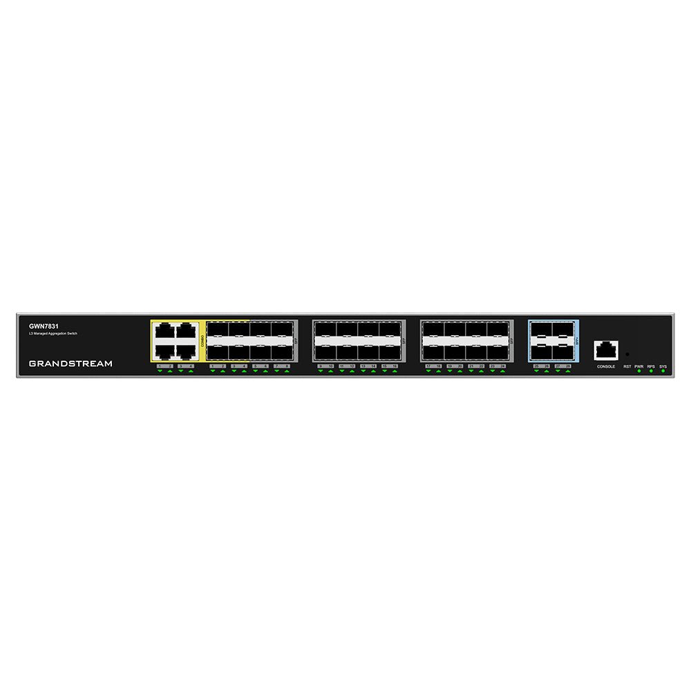 Grandstream GWN7831 Layer 3 Aggregation Network Switch GWN7831 - The Telecom Spot